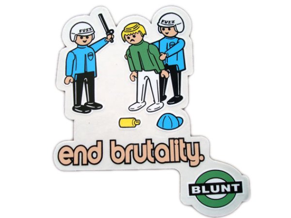 画像1: BLUNT ブラント ステッカー end brutality C60 (1)