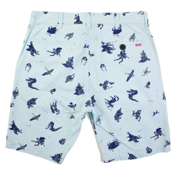 Mishka ミシカ Telescopic Shorts ショーツ ショートパンツ SkyBlue