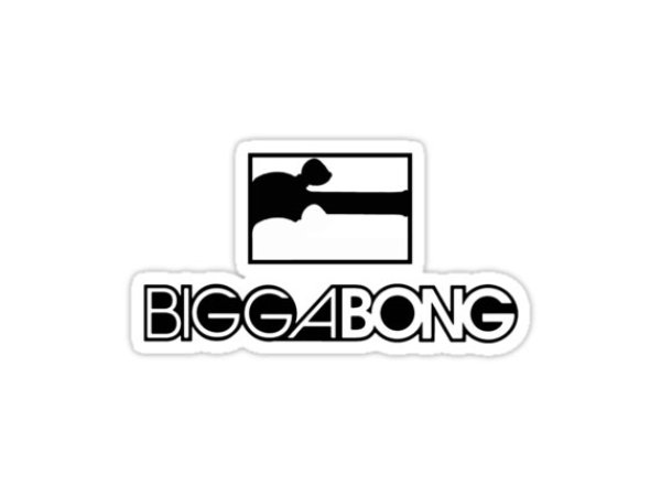 画像1: THC ステッカー BIGGABONG C188 (1)