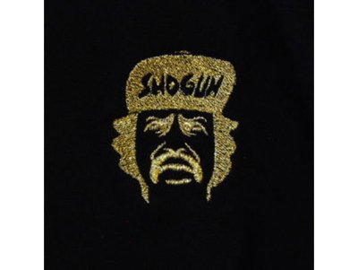 画像1: SHOGUN TAPES ONE POINT CHEECH TEE Tシャツ BLACK GOLD