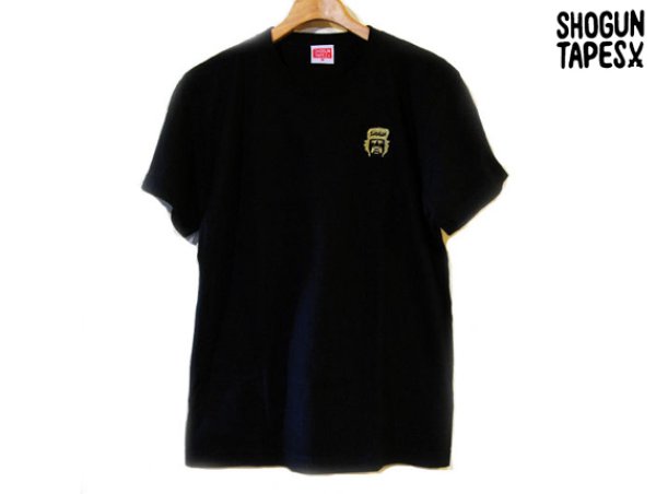 画像1: SHOGUN TAPES ONE POINT CHEECH TEE Tシャツ BLACK GOLD (1)