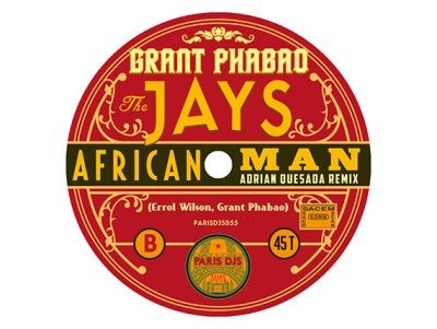 画像3: Grant Phabao & The Jays African Man Adrian Quesada Remix 7inch