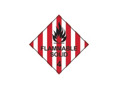 画像2: FLAMMABLE SOLID 引火性個体 ステッカーパック 10枚