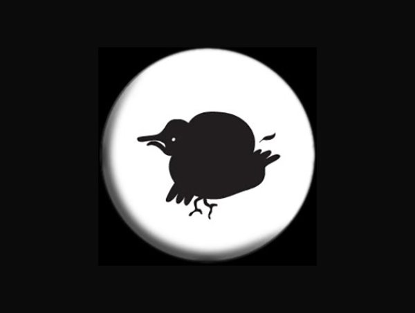 画像1: Parra パラ 缶バッジ Fat bird (1)