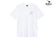 画像1: BLAZE SUPPLY ブレイズサプライ PIPE LABEL WHITE Tシャツ (1)