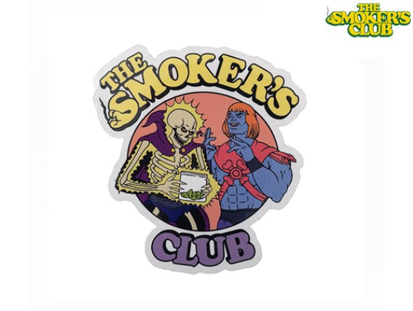 画像1: THE SMOKERS CLUB ザスモーカーズクラブ SATURDAY MORNING YELLOW ステッカー (1)