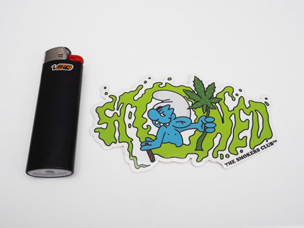 THE SMOKERS CLUB ザスモーカーズクラブ SMURF DZA ステッカー | 通販