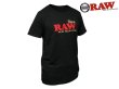 画像1: RAW BLACK GOLD LOGO ロウ ブラック ゴールドロゴ Tシャツ (1)
