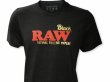 画像2: RAW BLACK GOLD LOGO ロウ ブラック ゴールドロゴ Tシャツ (2)