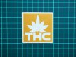 画像2: THC ステッカー Yellow Logo C211 (2)