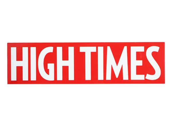 HIGH TIMES ハイタイムズ ロゴ ステッカー | 通販ヘッドショップのバズ