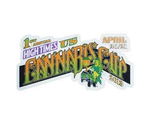 HIGH TIMES ハイタイムズ ロゴ ステッカー | 通販ヘッドショップのバズ