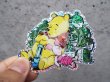 画像3: THC グリッター ステッカー 420 POOH & PIGLET SMOKE THE STASH C256 (3)