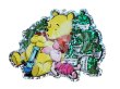 画像1: THC グリッター ステッカー 420 POOH & PIGLET SMOKE THE STASH C256 (1)