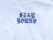 画像4: SIXSENSE シックスセンス STAY YOUNG Tシャツ ホワイト (4)