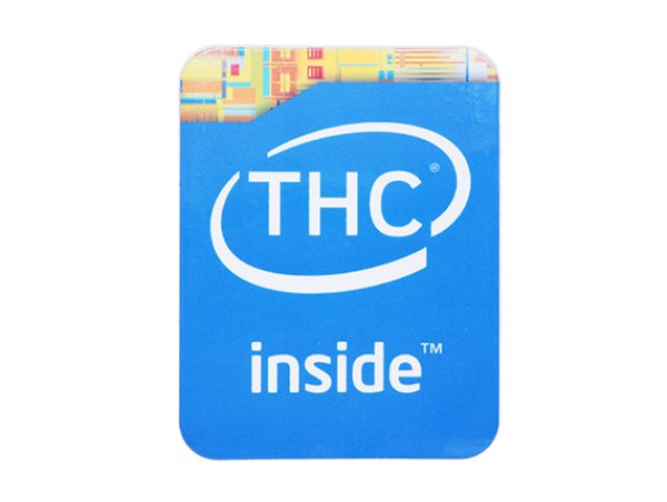 THC ステッカー Inside | 通販ヘッドショップのバズモンタージュ