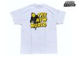 画像1: SIXSENSE シックスセンス THE NEW WORLD Tシャツ ホワイト イエロー (1)