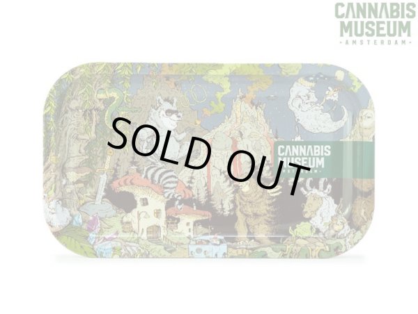 画像1: CANNABIS MUSEUM ROLLING TRAY カンナビス ミュージアム ローリングトレイ RACCOON (1)