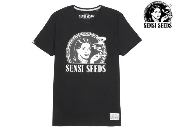 画像1: SENSI SEEDS センシシード センシシーズ Tシャツ BLACK (1)