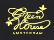 画像2: GREEN HOUSE COFFEESHOP グリーンハウス コーヒーショップ レディース Tシャツ BLACK (2)