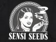 画像3: SENSI SEEDS センシシード センシシーズ フーディー パーカー BLACK (3)