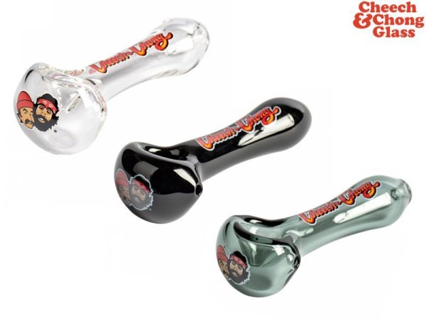 画像1: CHEECH&CHONG GLASS MISS TEMPEST STONER HAND PIPE チーチ&チョン グラス ガラスパイプ CC2009 (1)