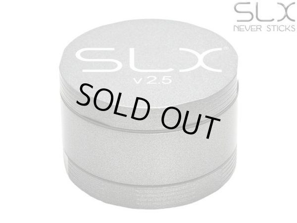 画像1: SLX V2.5 グラインダー 非粘着性 SILVER シルバー (1)