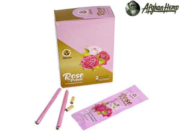 画像1: AFGHAN HEMP ROSE PETAL BLUNT WRAPS アフガンヘンプ ローズペタル ピンク ブラントペーパー (1)