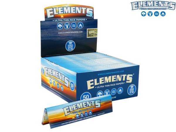 画像1: ELEMENTS KING SIZE SLIM エレメンツ キングサイズスリム (1)