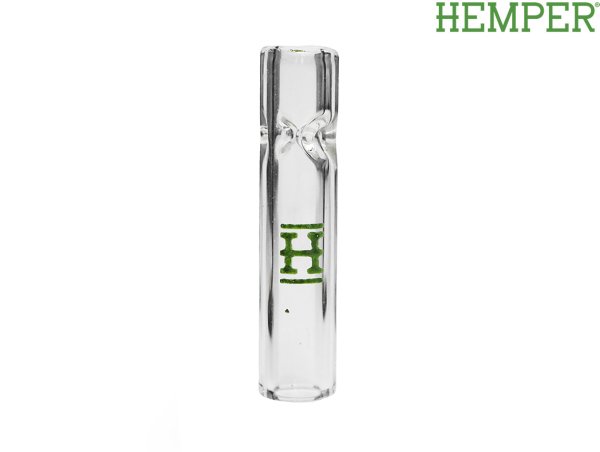 画像1: HEMPER GLASS TIPS ヘンパー ガラスチップ ラウンド マウスピース ローチフィルター (1)