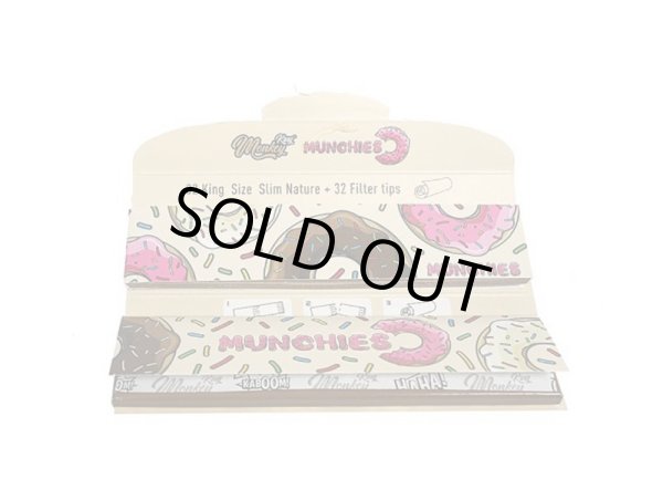 画像3: MONKEY KING MUNCHIES KING SIZE SLIM+TIPS モンキー キング マンチーズ ローリーングペーパー キングサイズ スリム フィルターティップス付き (3)