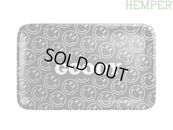 画像1: HEMPER GOODY BLACK PATTERN FACE ROLLING TRAY ヘンパー グッディ ブラックパターン フェイス ローリングトレイ (1)