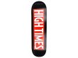 画像2: HIGH TIMES PULSAR SK8 DECK ハイタイムズ パルサー スケートボードデッキ 8.5 BLACK LOGO (2)