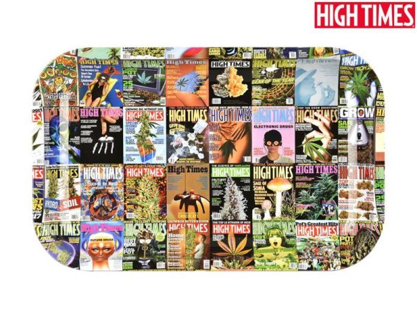 画像1: HIGH TIMES ROLLING TRAY ハイタイムズ ローリングトレイ COVERS COLLAGE (1)