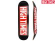 画像1: HIGH TIMES PULSAR SK8 DECK ハイタイムズ パルサー スケートボードデッキ 8.5 BLACK LOGO (1)
