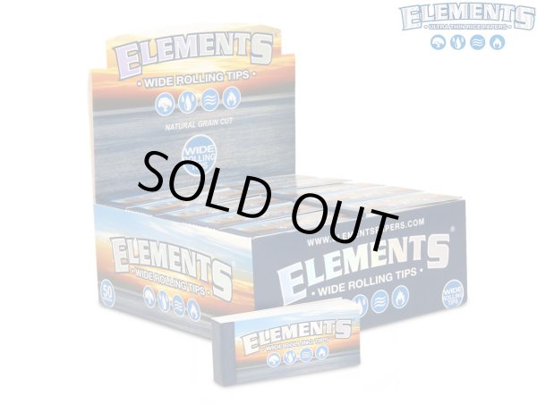 画像1: ELEMENTS TIPS WIDE エレメンツ フィルターティップス ワイド ローチ (1)