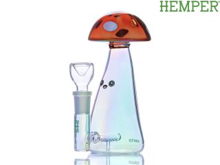 HEMPER ヘンパー アワーグラス リグ ガラスボング バブラー ガラスパイプ カンナビスカップ ハイタイムズ high times thc  マリファナ 大麻 - コレクション、趣味