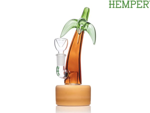 画像1: HEMPER PALM TREE BONG ヘンパー パームツリー ガラスボング (1)