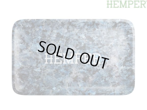 画像1: HEMPER LUXE BLUE MARBLE ROLLING TRAY ヘンパー リュクス ブルーマーブル ローリングトレイ (1)