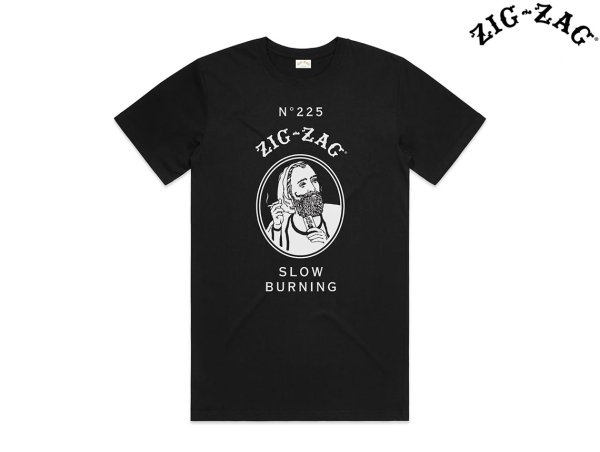 画像1: ZIG ZAG CLASSIC ジグザグ クラシック オフィシャル Tシャツ ブラック (1)