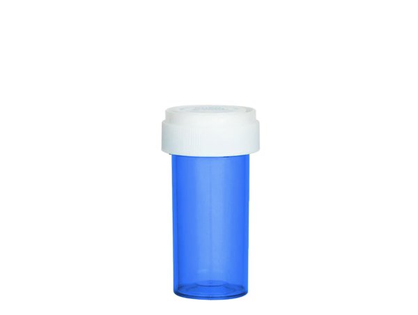 画像1: メディカルマリファナ ケース 医療大麻 容器 BLUE ブルー (1)