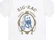 画像2: ZIG ZAG CLASSIC ジグザグ クラシック オフィシャル Tシャツ ホワイト (2)