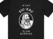 画像2: ZIG ZAG CLASSIC ジグザグ クラシック オフィシャル Tシャツ ブラック (2)