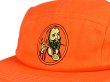 画像2: ZIG ZAG ジグザグ オフィシャル キャンパー キャップ 帽子 オレンジ (2)