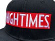 画像3: HIGH TIMES SNAPBACK CAP ハイタイムズ スナップバック キャップ 帽子 ブラック (3)