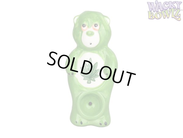 画像1: WACKY BOWLZ BEAR CERAMIC HAND PIPE ワッキーボウルズ ベアー セラミック ハンド パイプ (1)