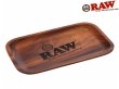 画像1: RAW WOODEN ROLLING TRAY ロウ ウッド ローリングトレイ (1)