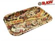 画像1: RAW ROLLING TRAY ロウ ローリングペーパーデザイン ローリングトレイ (1)