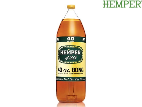 画像1: HEMPER  FORTY OUNCE XL BONG ヘンパー フォーティー オンス ガラスボング (1)