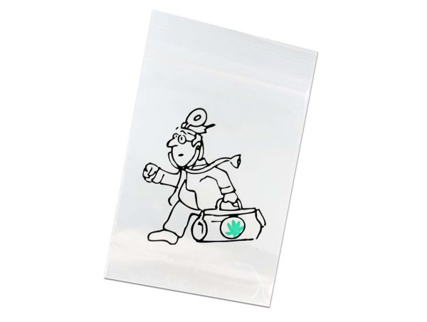 画像1: ZIP BAG DOCTOR ジップバッグ 保存用 パケット 6cm×8cm 10枚 (1)